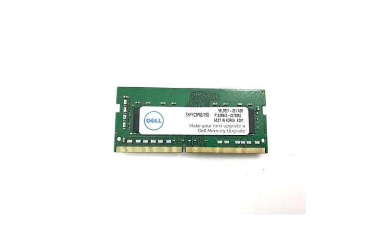 DELL 16GB DDR4 3200MHZ CL22 NOTEBOOK RAM VALUE SNP1CXP8C/16G