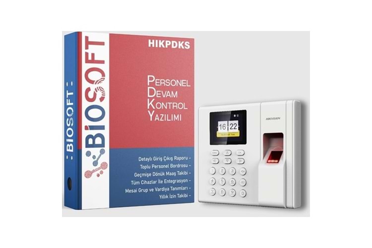 BİOSOFT MAAŞ BORDRO YAZILIMI HIKVISION PDKS