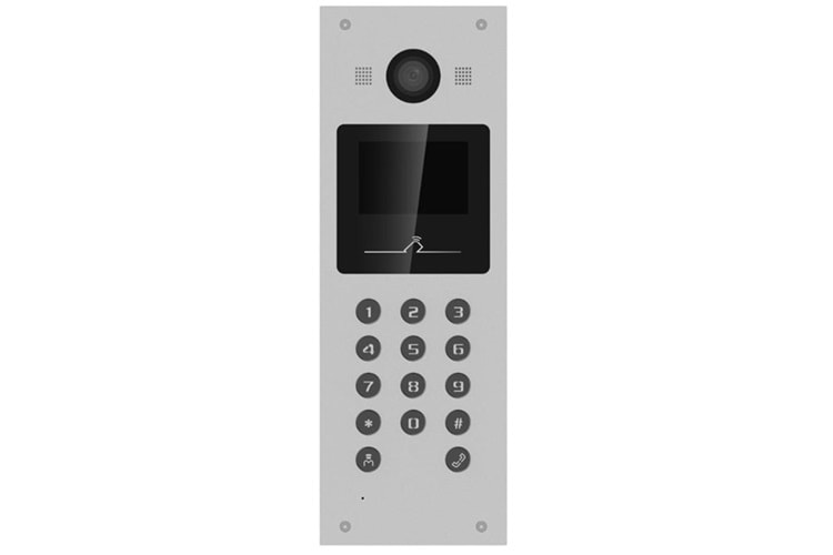 HIKVISION DS-KD3003-E6 INTERCOM SİSTEMİ DIŞ ÜNİTE APARTMAN TİPİ FİZİKİ BUTON