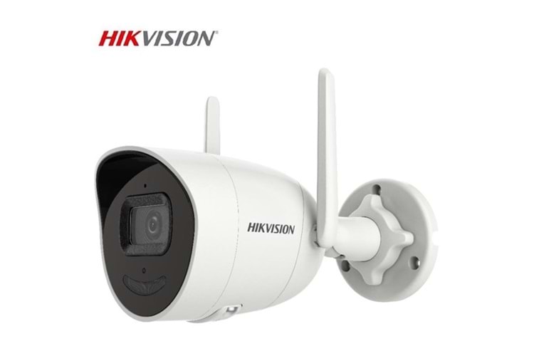 HIKVISION 4MP WIFI BULLET 2.8MM DS-2CV2041G2-IDW 30metre H265+ IP Güvenlik Kamerası Dahili Mikrofon