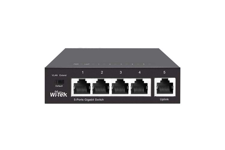 WI-TEK 5GE WI-SG105 GIGABIT 1-Uplink Yönetilemez Switch