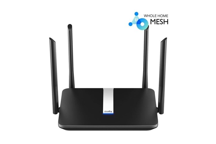 CUDY X6 AX1800 Dual Band Mesafe Genişletici EV Ofis Tipi Router