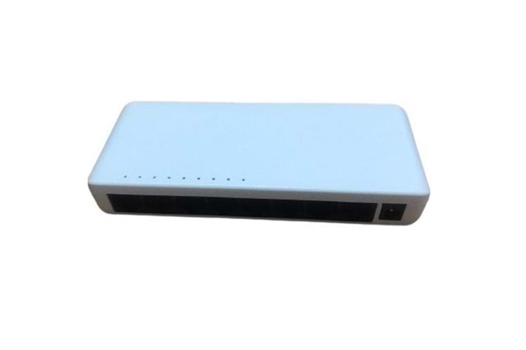 TTEC 8port 08100SW 10/100 Yönetilemez Switch Tak Çalıştır Plastik Kasa