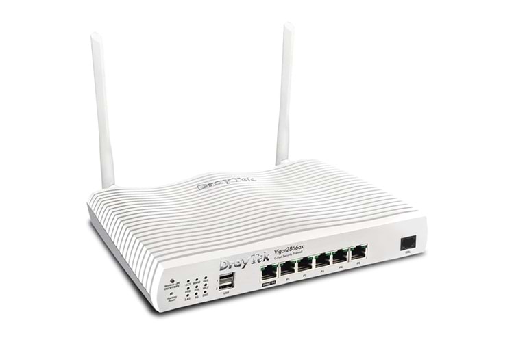 DRAYTEK Vigor 2866ax AX3000 Dual Band VDSL 3G-4G LTE Modem Router