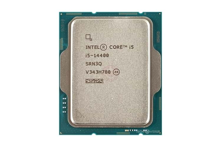 INTEL CORE i5 14400 29.5MB 10çekirdekli O/B HD VGA 1700p 65w Kutusuz+Fansız