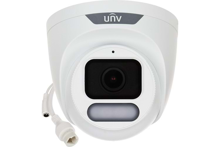 UNV 4MP DOME 2.8MM IPC3624LE-ADF28K-WP 30metre IP Güvenlik Kamerası Wıse-ISP Colorhunter Sesli