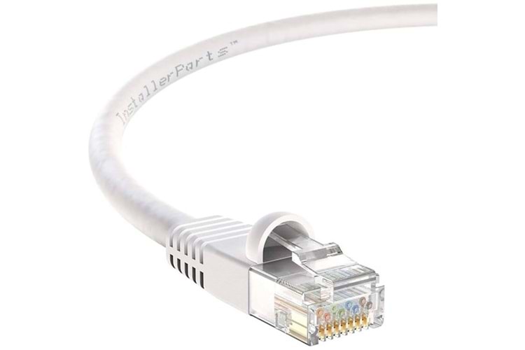 ODS 10m CAT6 Utp LSZH Saf Bakır Beyaz Patch Kablo