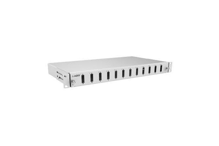 AGER 24 PORT AG-FO01U24SCD-A-B1-01U FIBER OPTIK KUTU (BEYAZ)