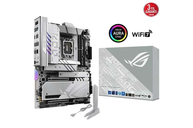 ASUS ROG MAXIMUS Z890 APEX DDR5 THUNDERBOLT-HDMI DP PCIE 5.0 1851p ATX