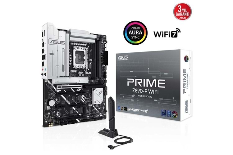 ASUS PRIME Z890-P WIFI-7 DDR5 THUNDERBOLT-HDMI DP PCIE 5.0 1851p ATX