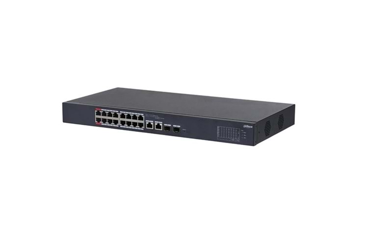 DAHUA 16port 135w FULL PoE CS4218-16ET-135 GIGABIT Yönetilebilir Switch