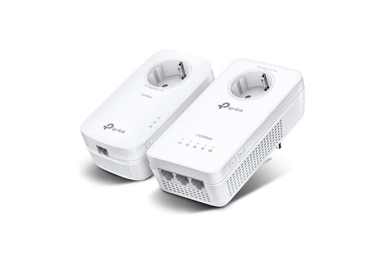 TP-LINK TL-WPA8631P KIT EV Ofis Tipi PowerLine Ağ Adaptörü Kutu Açık (Outlet)