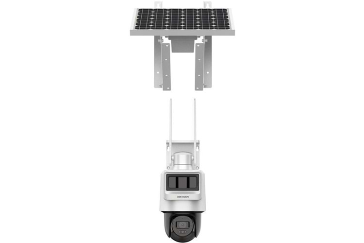 HIKVISION 4MP SPEED DOME 2.8MM DS-2DE2C400IWG-K/4G/C05S10 PAN/TILT PT Solar Kamera (4G SİM Destekli)