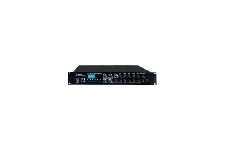 WESTA WM-250UT 6-bölgeli 250W MİKSER AMFİ 100V