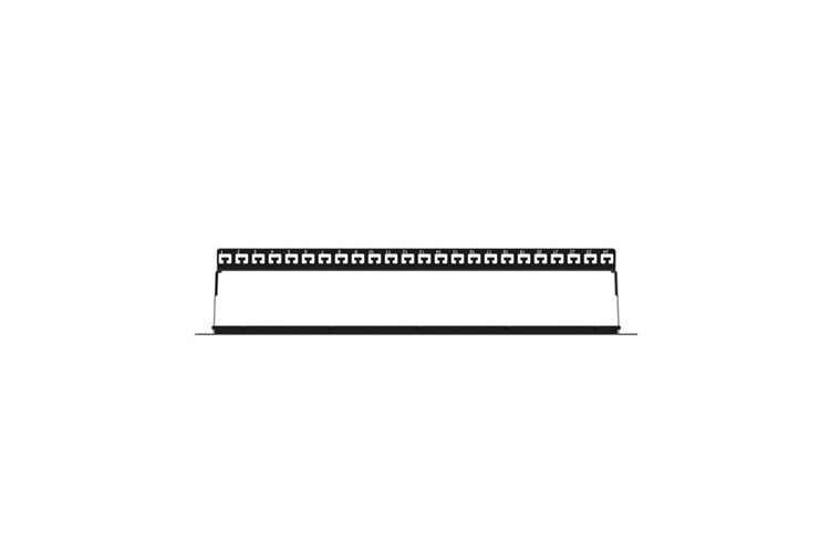 AGER 1U 24port Cat6 Utp Boş Patch Panel AC-610-24