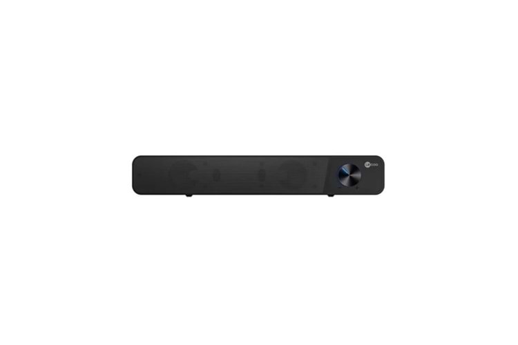 LENOVO LECOO DS111 Stereo USB+3.5mm Jack Siyah 6w RMS Soundbar Speaker