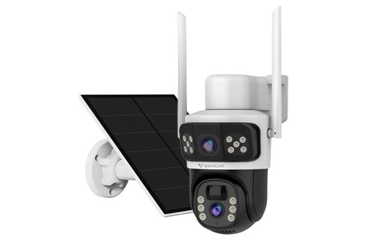 VSTARCAM 2X3MP SOLAR 4MM CB67D-4G 4G Full Color