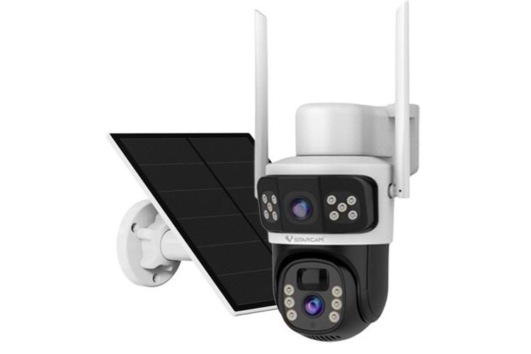 VSTARCAM 2X3MP SOLAR 4MM CB67D-WİFİ 4G Full Color
