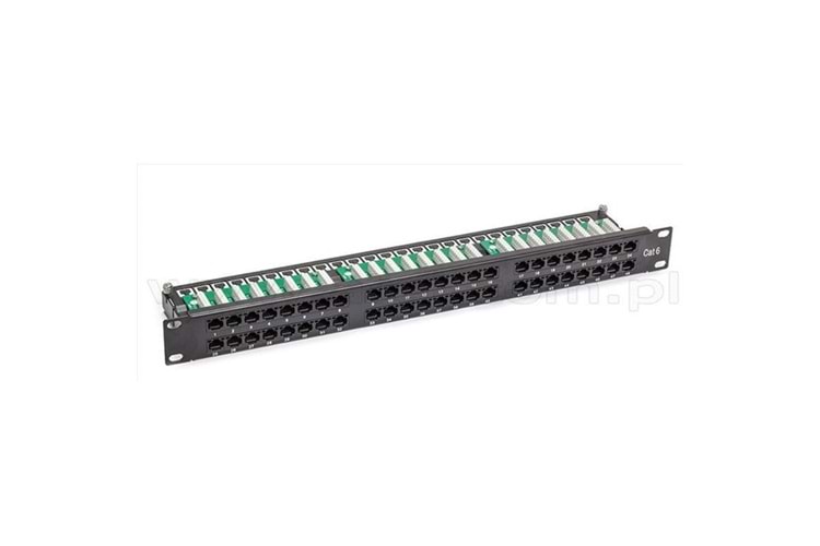 ODS 50port Telefon Patch Panel 10C-SB1U50PCAT3-RL1A