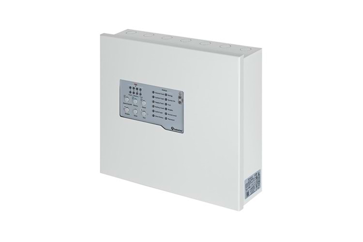 TEKNiM TFP-4404 Konvansiyonel 4 Bölgeli Yangın Alarm Paneli Metal Kasa