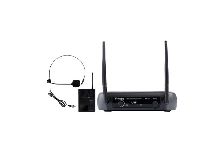 WESTA WM-101T 1 Receiver+1 Lavalier (Yaka) Mikrofon Seti
