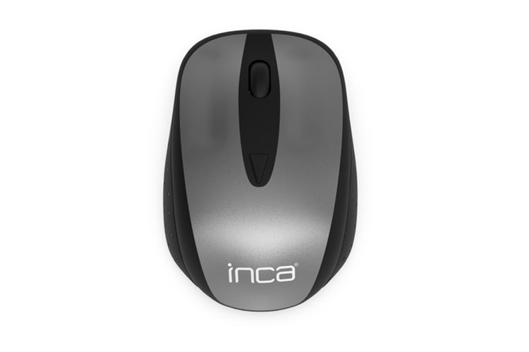 INCA IWM-213TG Kablosuz 1600dpi Optic Gümüş/Siyah Mouse
