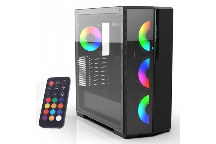 INCA EMG-17XN Gaming Mid-Tower PC Kasası ARGB Kontrolcü