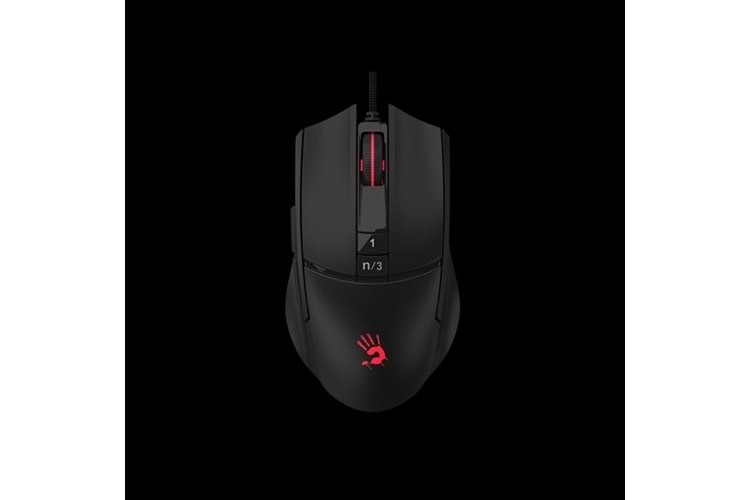 BLOODY L65 MAX USB RGB Led Aydınlatmalı 12000dpi Gaming Optic Siyah Mouse
