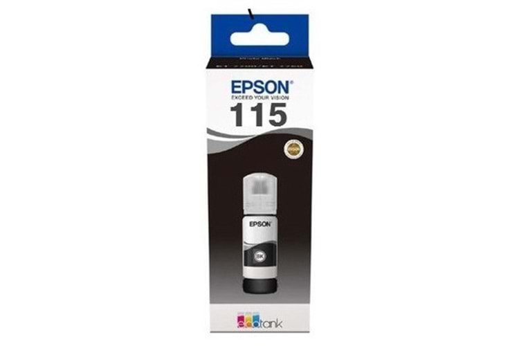 EPSON C13T07C14A (115) Siyah 70ml Tanklı Sistem Mürekkebi