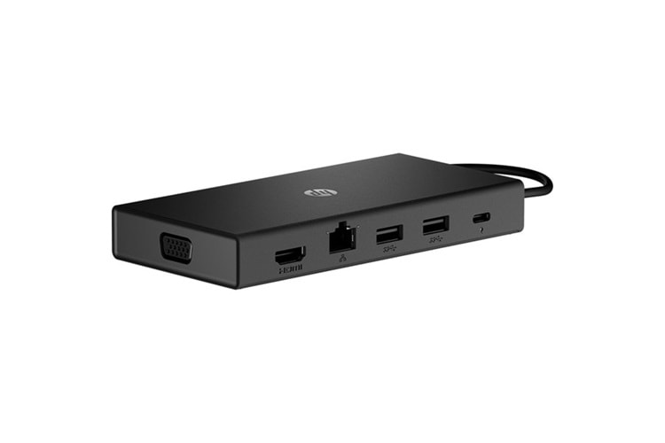 HP 1C1Y5AA 10port Type-C,Eth,HDMI,VGA,USB Gümüş Multiport Adapter 