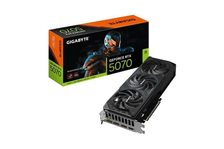 GIGABYTE RTX5070 12GB SFF GV-N5070WF3 OC-12GD GDDR7 192bit HDMI DP PCIe 5.0