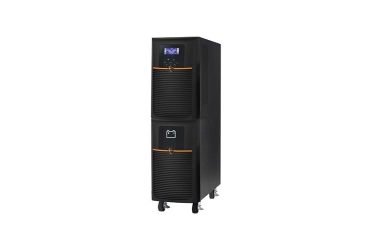 TUNÇMATİK 6KVA PowerUP ECO X9 ONLINE 1/1F LCD EKRAN TOWER UPS 16x 12V 7 Amper