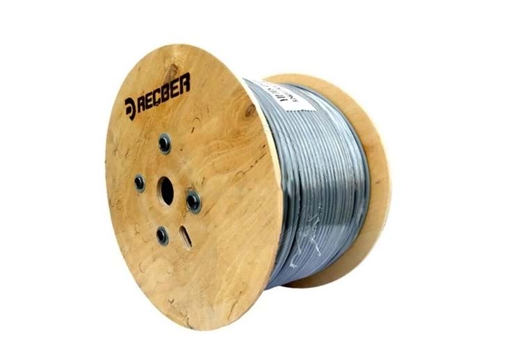 REÇBER CAT6U/UTP 23AWG Gri 500m Makara Kablo Halojen Free