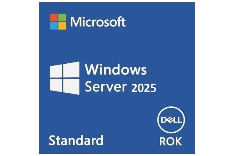 DELL 634-CVFM Windows Server Standart 2025 Rok 64bit 16Core