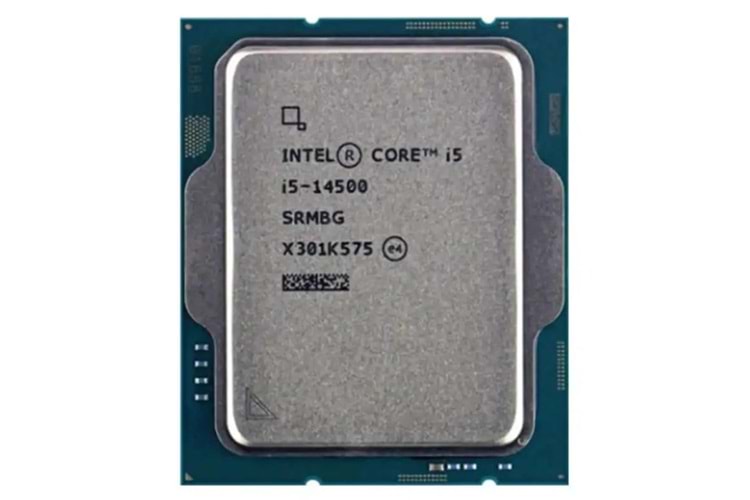 INTEL CORE i5 14500 29.5MB 10çekirdekli O/B UHD VGA 1700p 65w Kutusuz+Fansız