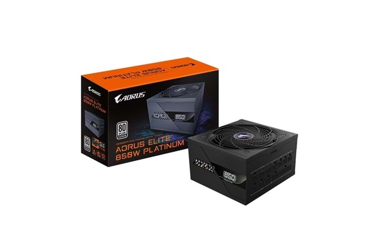 GIGABYTE 850W 80+ PLATINUM GP-AE850PM PG5 ICE Tam Modüler Power Supply