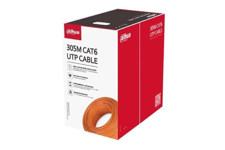 DAHUA 23AWG Mavi 305m CCA CAT6 PFM922I-6UN-C