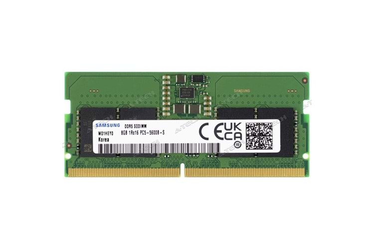 SAMSUNG 8GB DDR5 5600MHZ CL46 NOTEBOOK RAM VALUE M425R1GB4PB0-CWW