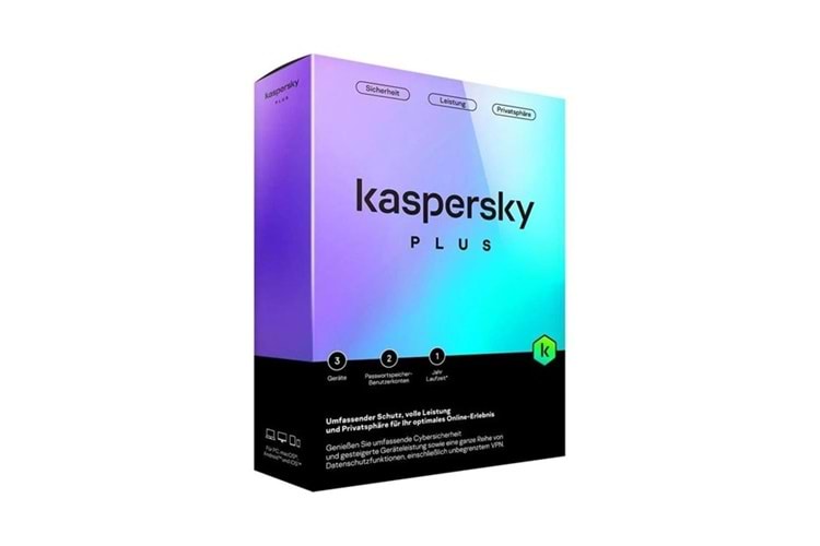 KASPERSKY Plus Trk 2 yıl 1 kullanıcı Antivirüs Programı (Internet Security)