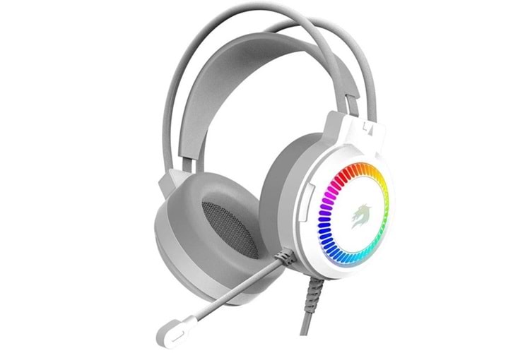 GameBooster HAMMER 7.1 Rainbow Beyaz Gaming Kulaklık H02W