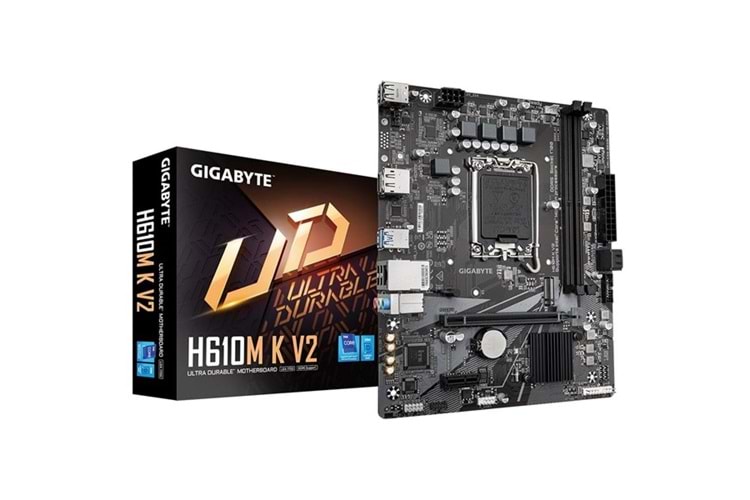 GIGABYTE H610M-K v2 DDR5 HDMI PCIe 16X v4.0 1700p mATX