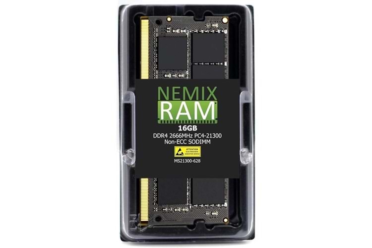 NEMIXRAM 16GB DDR4 2666MHZ ECC NOTEBOOK RAM VALUE