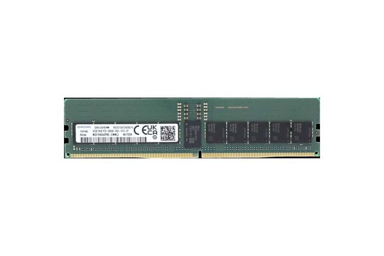 SAMSUNG DDR5 ECC RDIMM 32GB 5600MHz M321R4GA3PB0-CWMXJ 2Rx8 Sunucu Ram