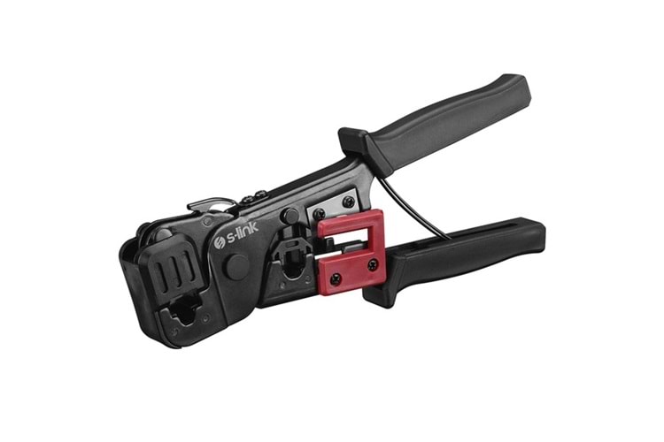 S-LINK SL-376E RJ12,RJ45 Kablo Sıkma Pensesi