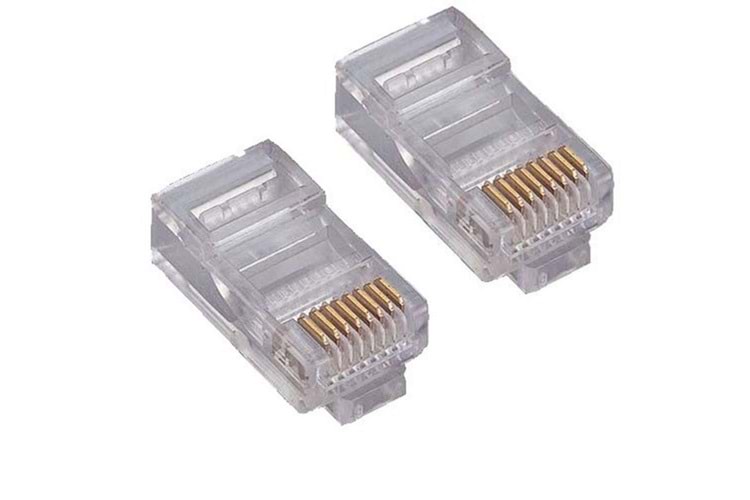 SPEED Cat5 UTP SP-U100 RJ45 100lü paket Plastik Konnektör
