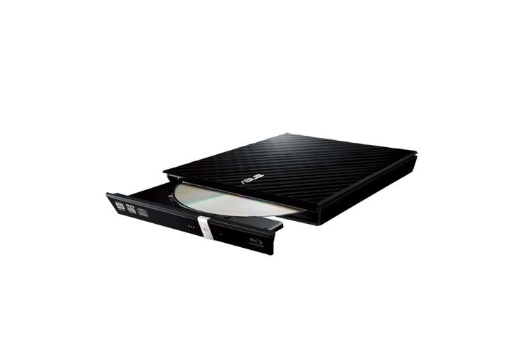 ASUS 8x SDRW-08D2S-U USB 2.0 Slim Harici DVD Yazıcı Siyah