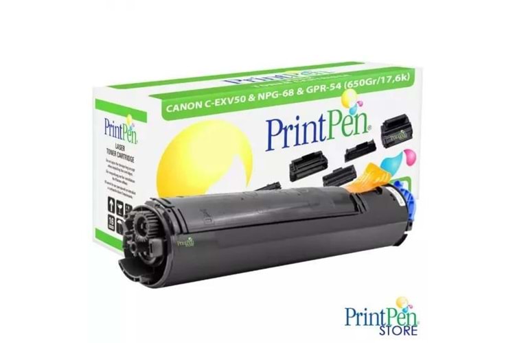 Prıntpen Canon C-Exv50 & Npg-68 & Gpr-54 (650Gr/17,6K)