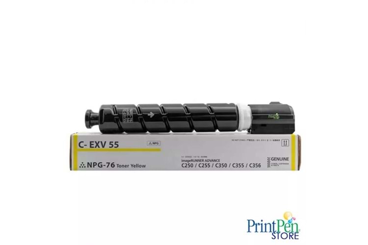 Prıntpen Canon C-Exv55 Yellow (320Gr./18K)