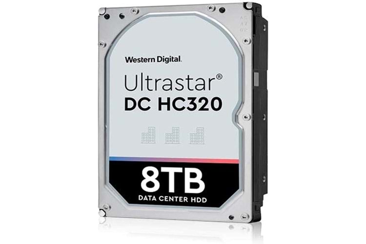 WD 8TB ULTRASTAR DC HC320 256MB 7200RPM ENTERPRISE NAS VE GÜVENLİK SATA-3 DİSK