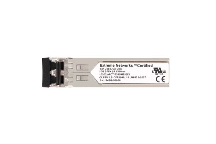 EXTREME NETWORK 10 Gigabit Ethernet Sfp+ Module 1310Nm Smf 10Km Link Lcconnector